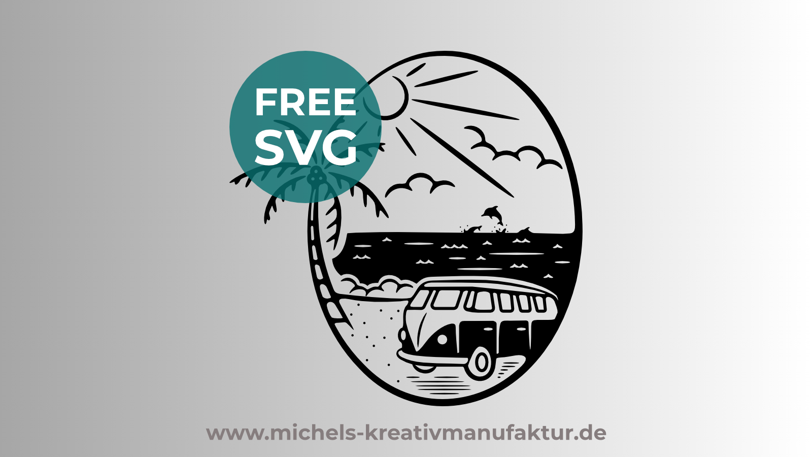 Plotterdatei & Laserdatei „Camper“ | Kostenlose SVG